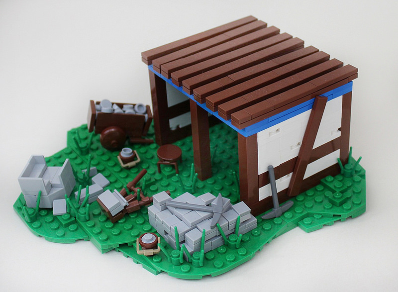 Mining Camp by Aaron Gomez